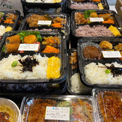 室積市場ん 火曜マルシェ お弁当