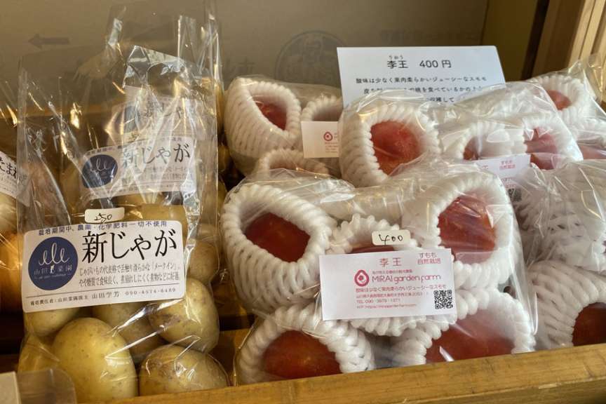 山田菜園さんのお野菜
