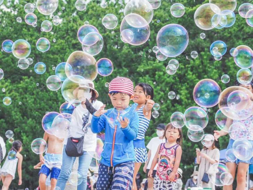 室積海水浴場での「はぴスポ」さんイベント関連画像