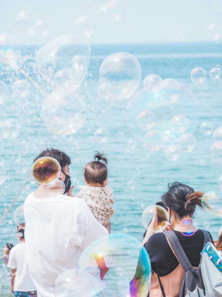室積海水浴場での「はぴスポ」さんイベント関連画像
